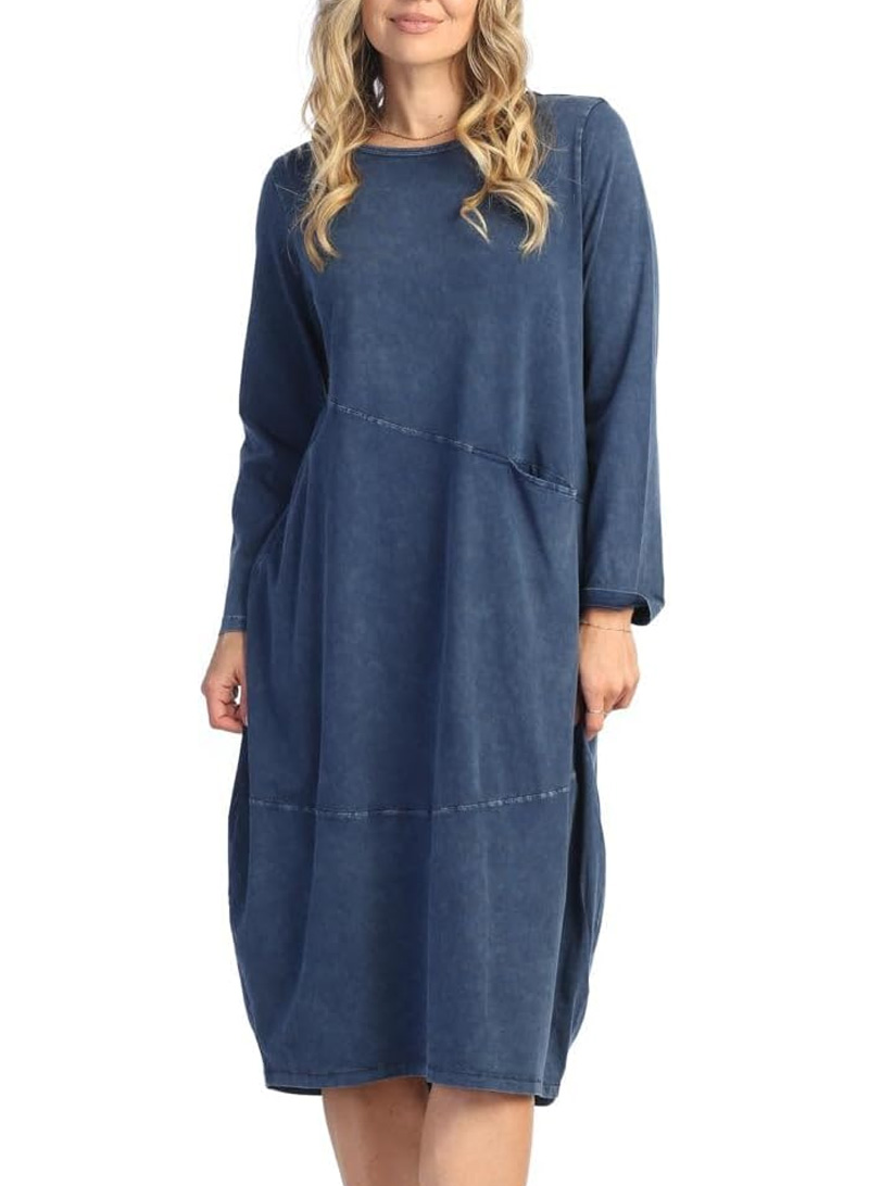 linen tunic dress