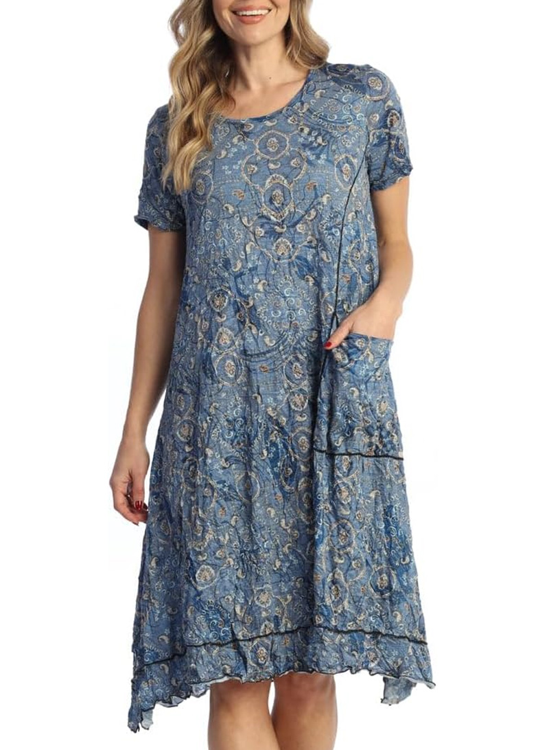 linen tunic dress
