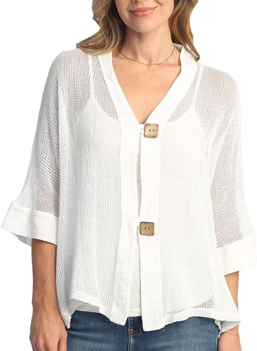 dolman cap sleeve top