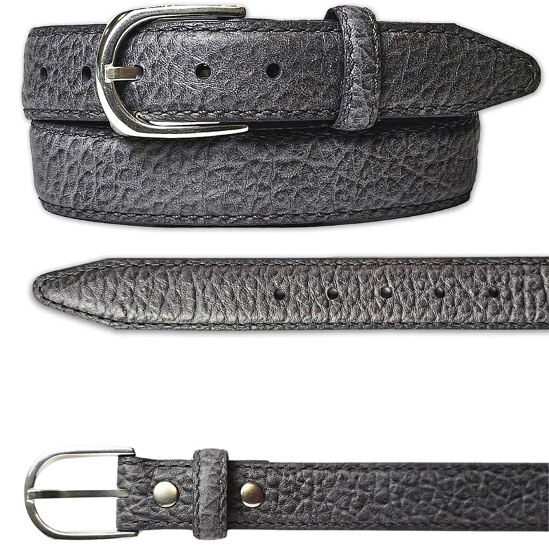 double stitched belt