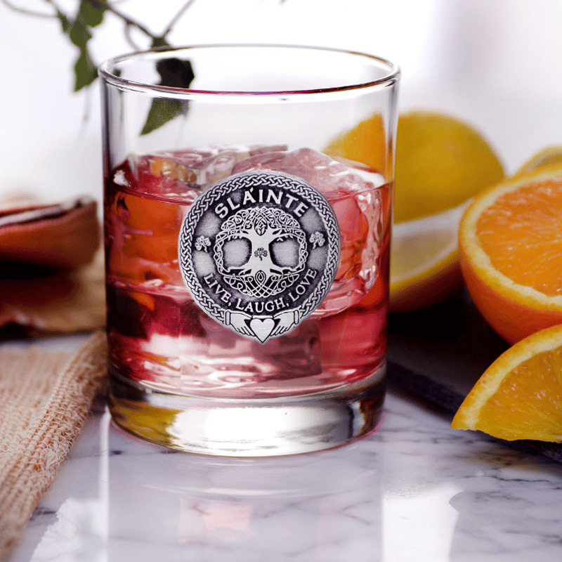pint glass printed