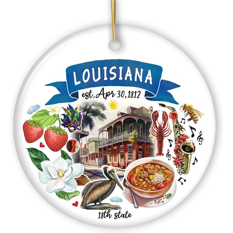 louisiana ornament 1