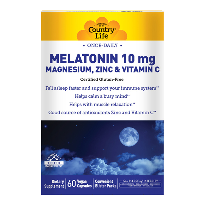 melatonin with zinc
