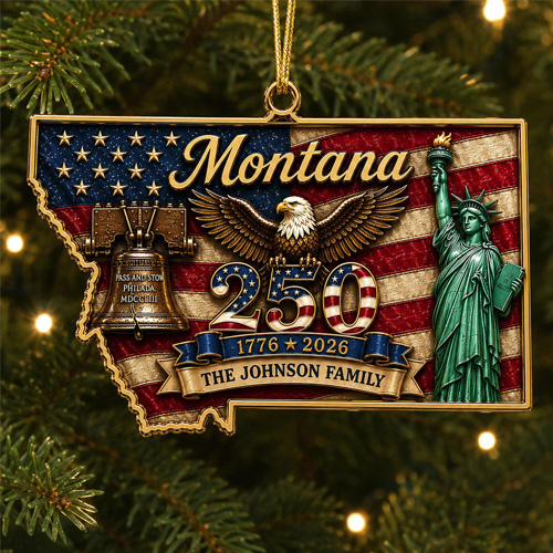 yellowstone ornament