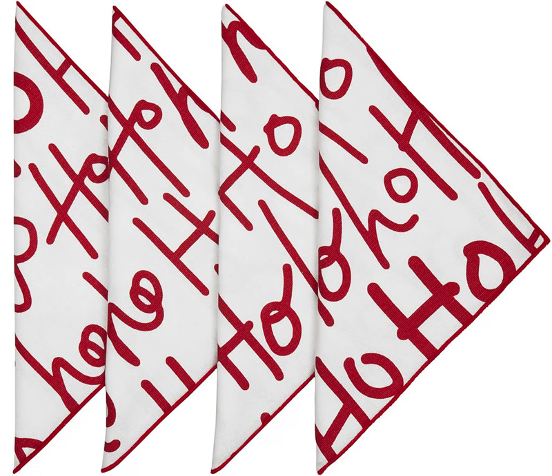 christmas tree napkins