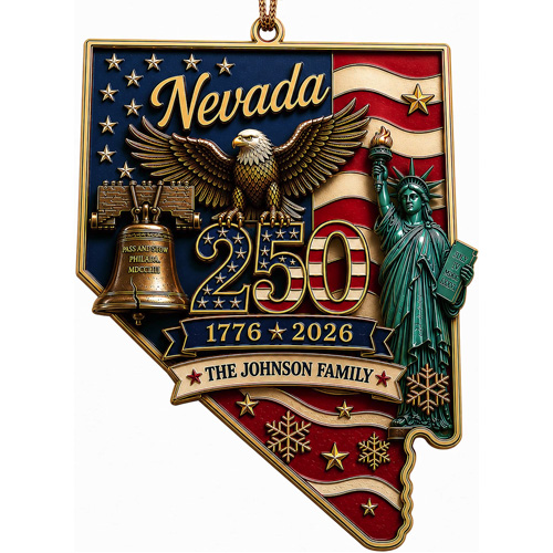 nevada ornament 1