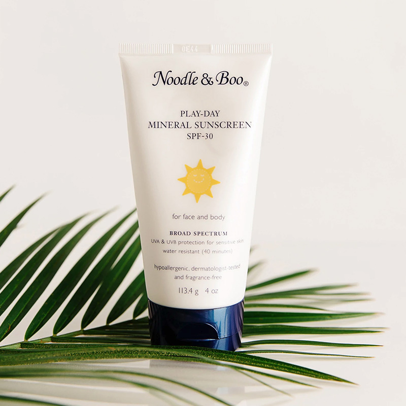 sunscreen from noodle