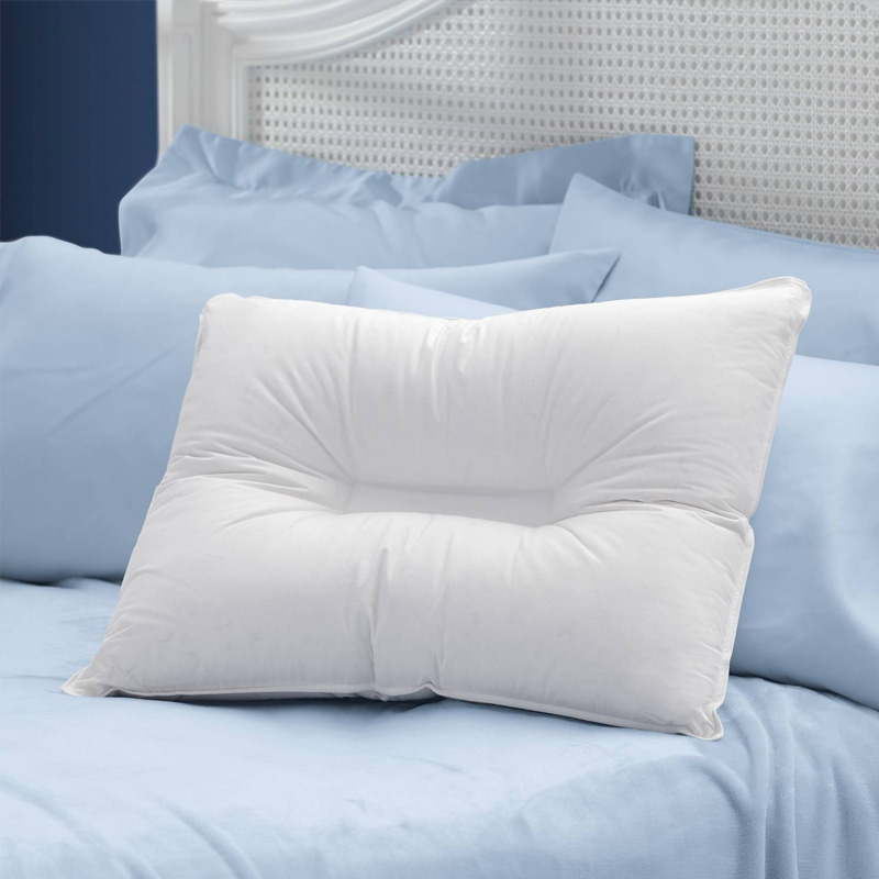 cradling syntetic fill pillow