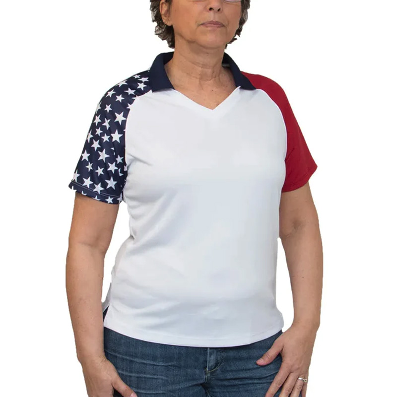 patriotic polo women