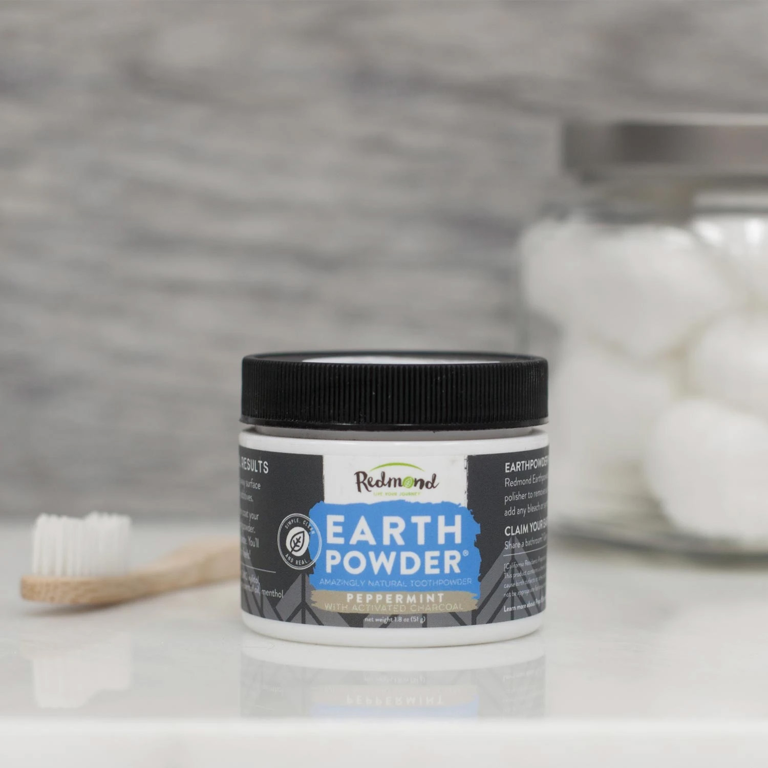 peppermint tooth powder