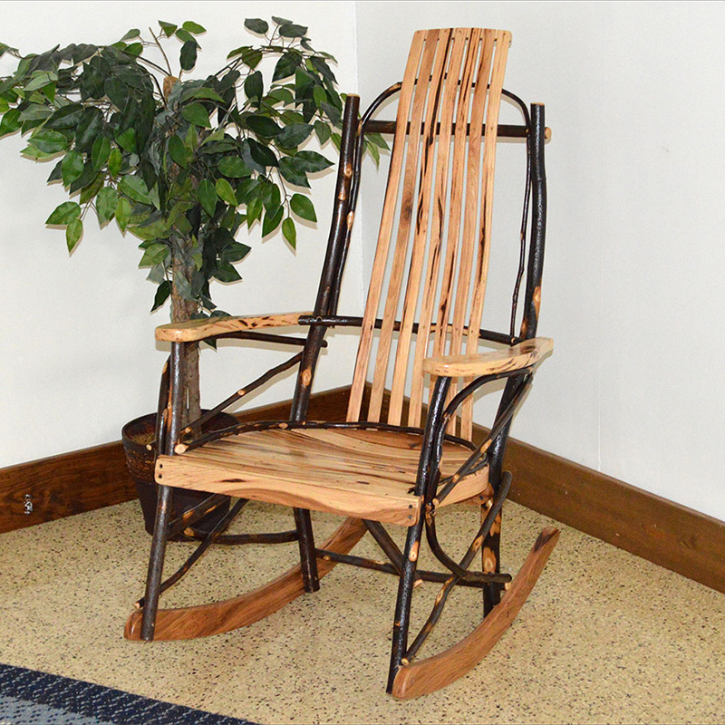 hickory rocking chair