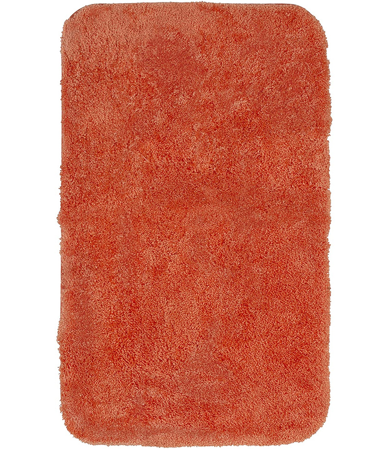 orange mohawk rug
