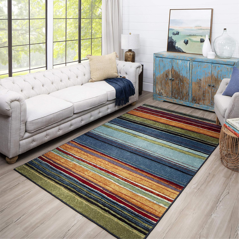 rainbow area rug