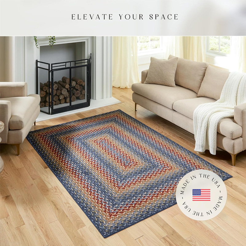 coffee brown kithchen rug