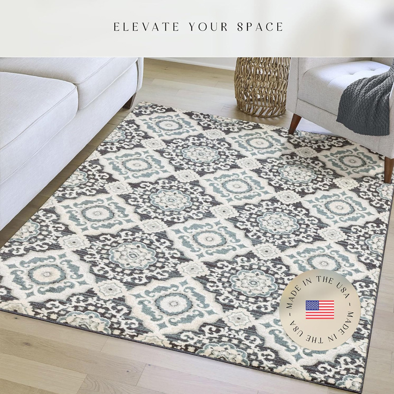 cream rug