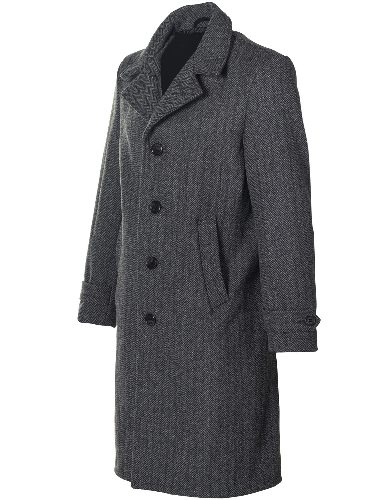 wool blend overcoat
