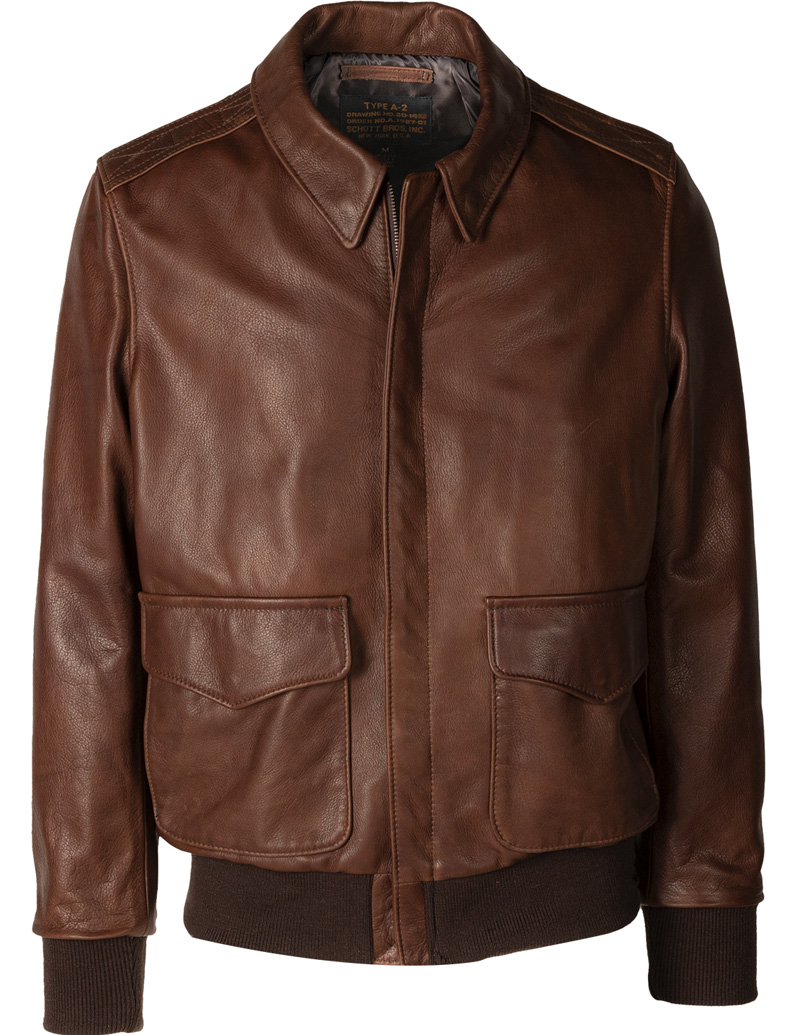 leather overcoat