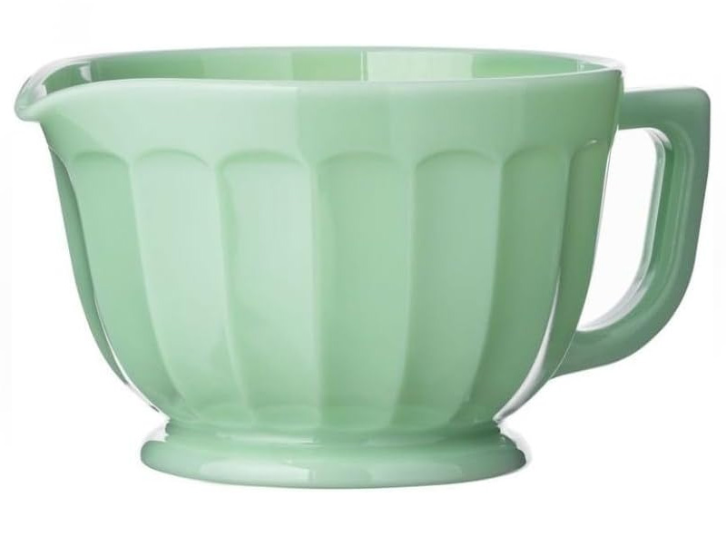 covered hen glass