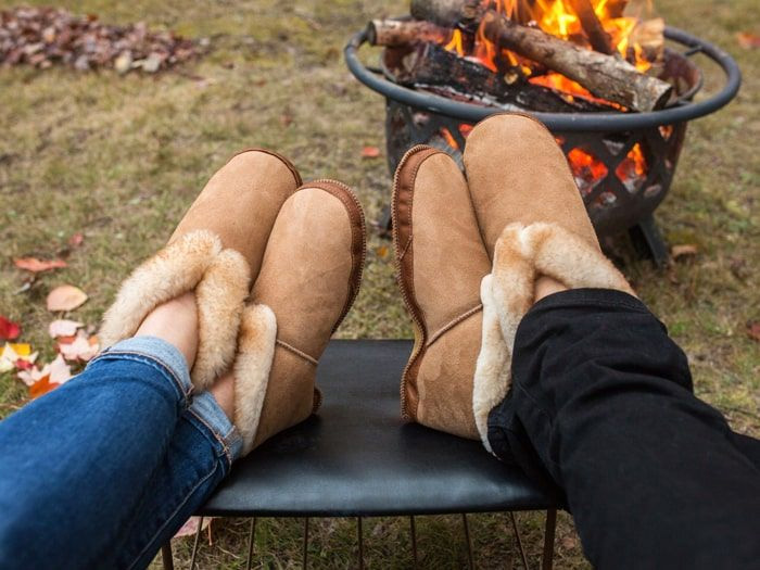 sheepskin slippers