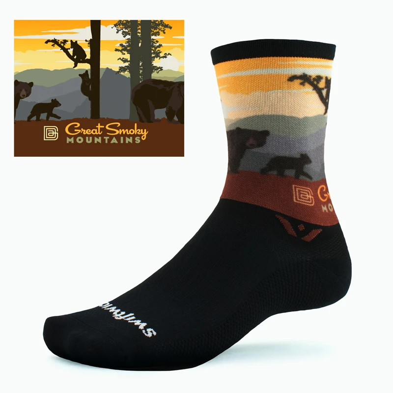 great smokey mountain sock