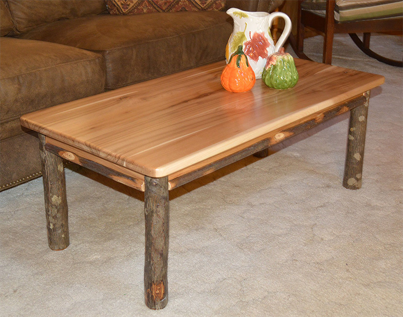 hickory solid table