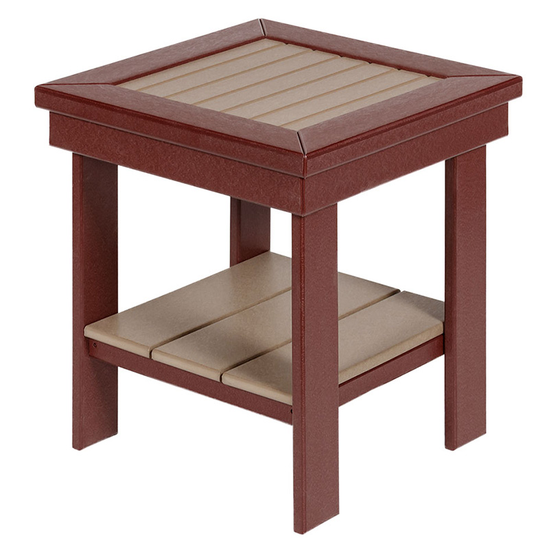 poly lumber end table