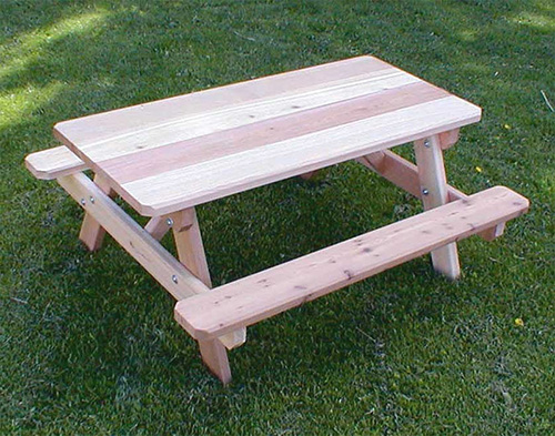 kids picnic table