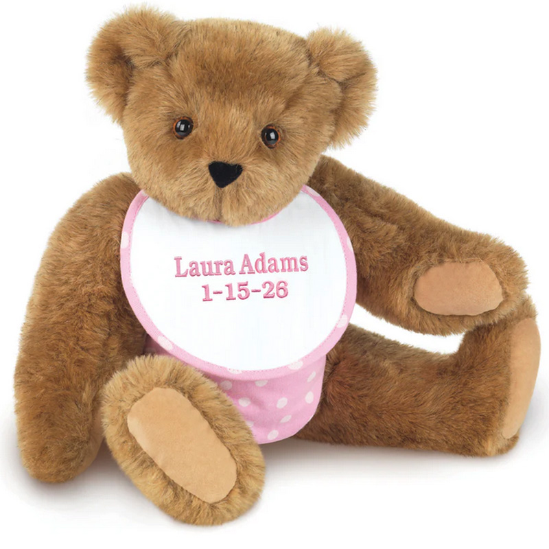flannel teddy bear