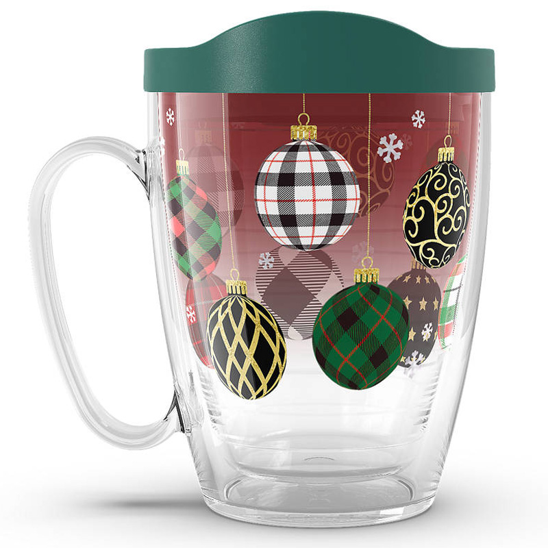 holiday ornaments mug