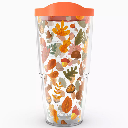 fall leaves tumbler