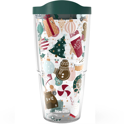 holiday ornaments mug