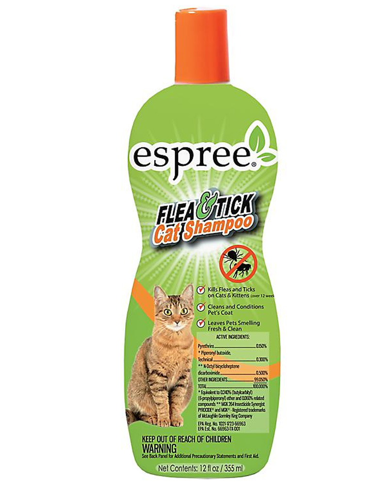flea and tick shampoo cats