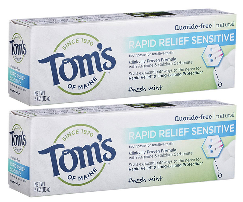 sensitive toothpaste toms