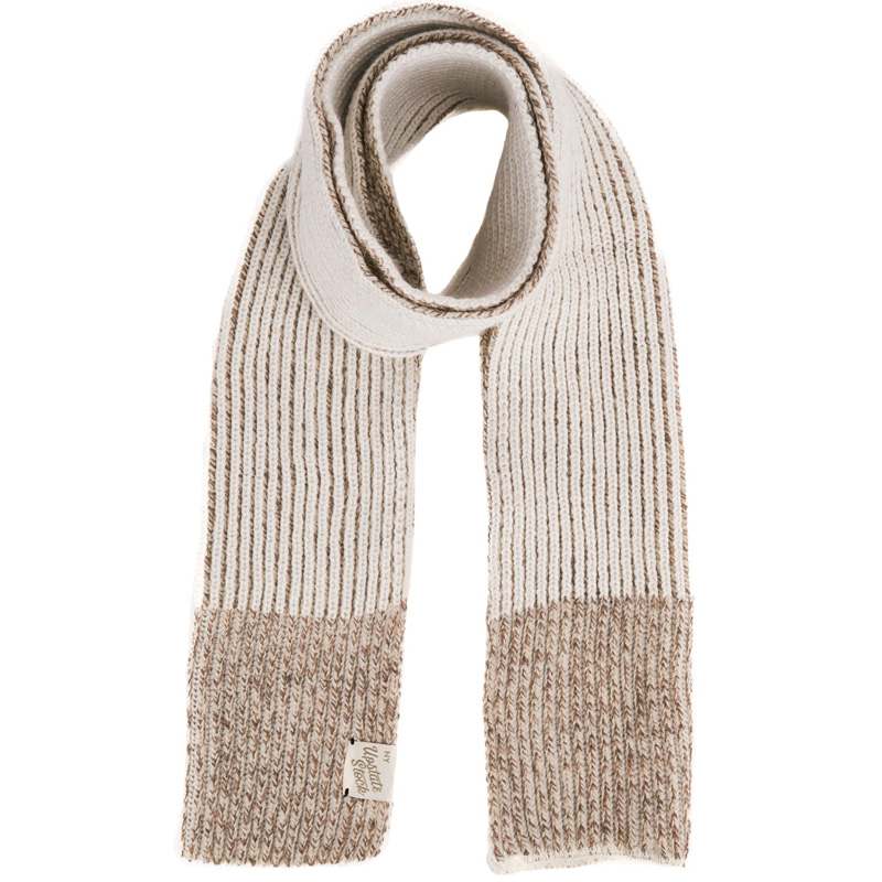 oatmeal melange scarf