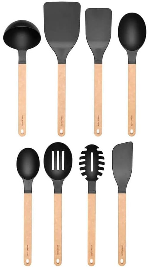 8 pc untensil set