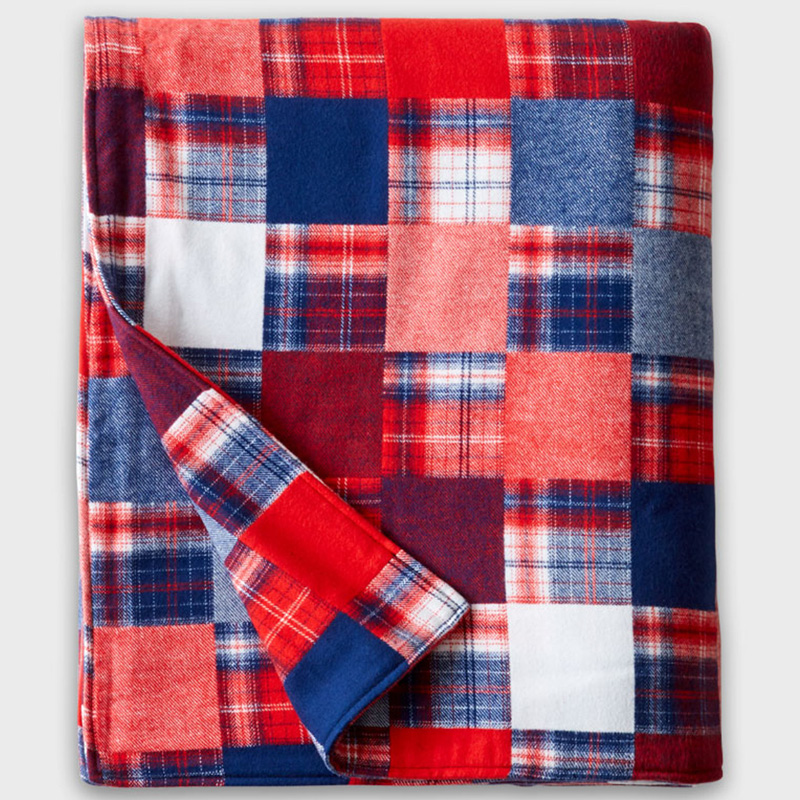 patchwork usa blanket