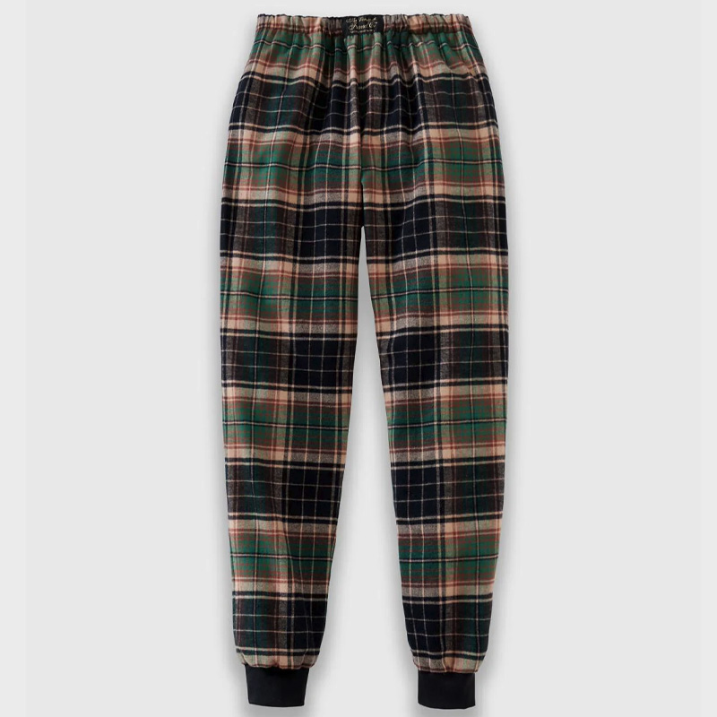 flannel jogger pants