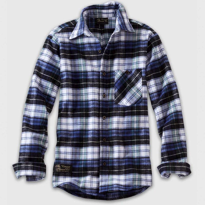 flannel poncho