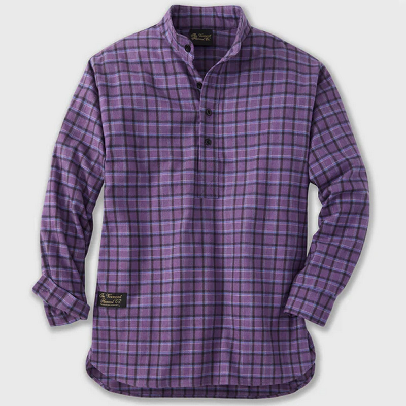 patchwork usa flannel shirt