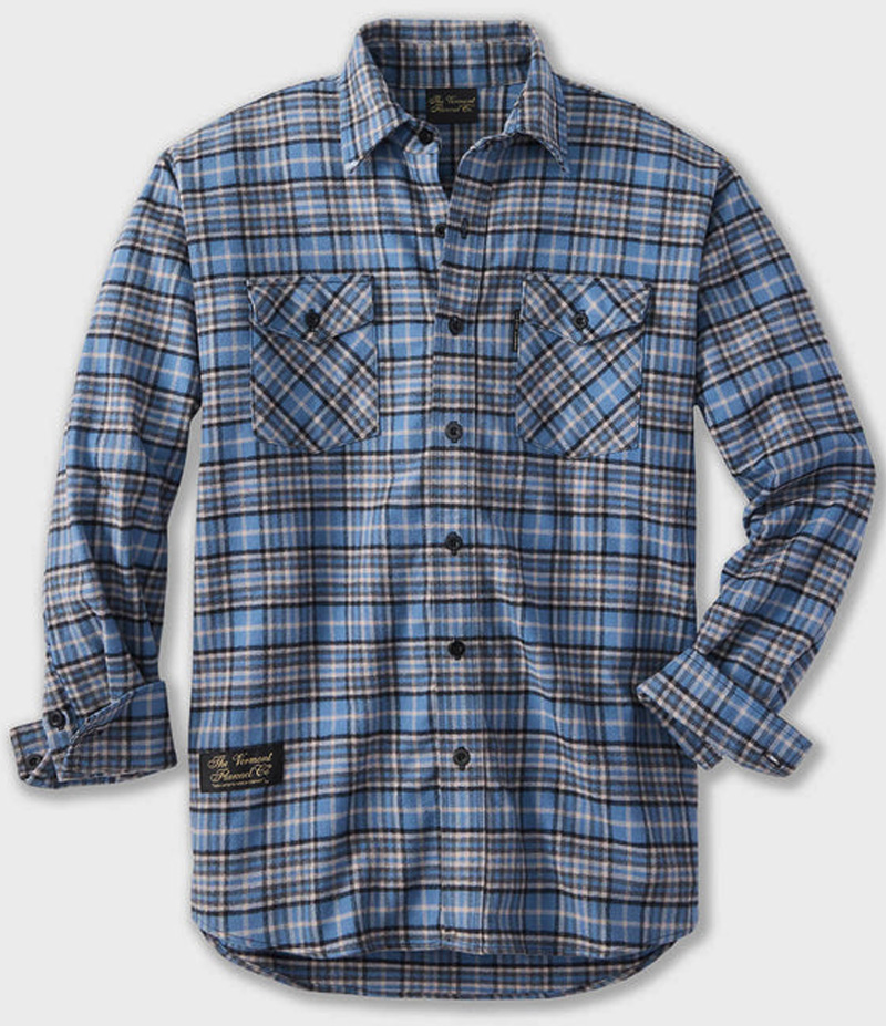 fittet flannel shirt