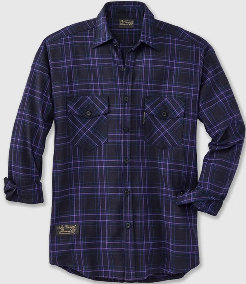 fittet flannel shirt