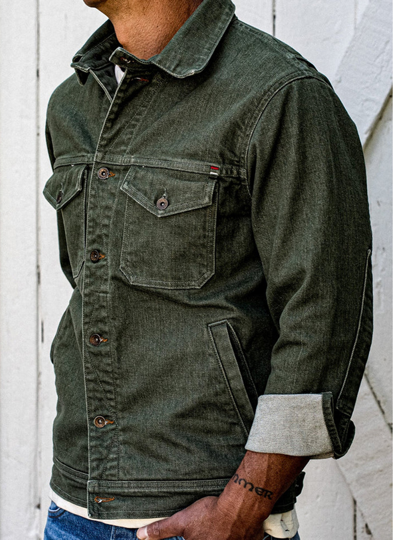 wies made brown jacket