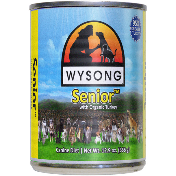 senior canned dog food