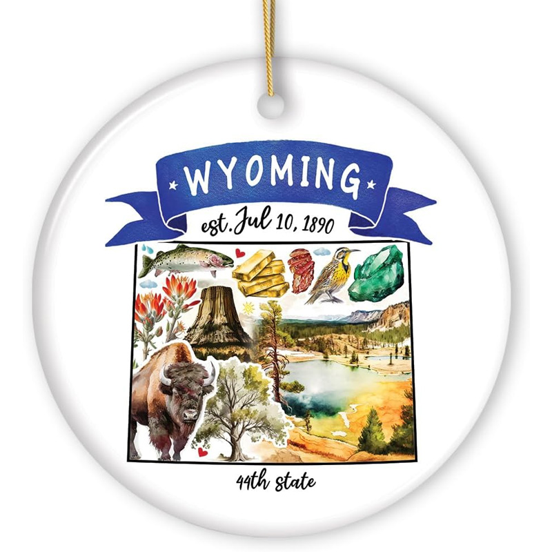 wyoming ornament 1